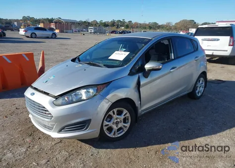 2014 Ford Fiesta Se из США, поврежденный, VIN 3FADP4EJ5EM243299